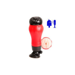 CRAZY BULL - VAGINA FLORA CON BASE MASTURBATORE VOCE