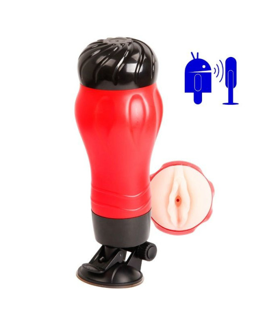 CRAZY BULL - VAGINA FLORA CON BASE MASTURBATORE VOCE