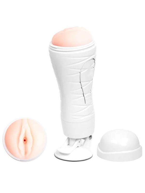 CRAZY BULL - MASTURBATORE VAGINA RICARICABILE FLORA