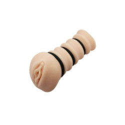 CRAZY BULL - MASTURBADOR CON ANELLI VAGINA MODELLO 2