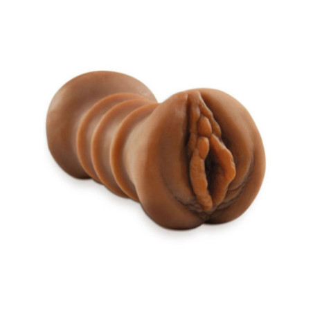 FETISH FANTASY EXTREME - MASTURBATORE REALISTICO A DOPPIA ENTRATA VAGINA E ANO MARRONE