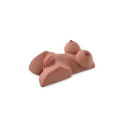 PDX PLUS - MASTURBATORE FEMMINILE TORSO DOPPIA ENTRATA CANDY