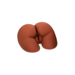 PDX PLUS - MASTURBATORE MARRONE A DOPPIA ENTRATA ASS XL PERFECT