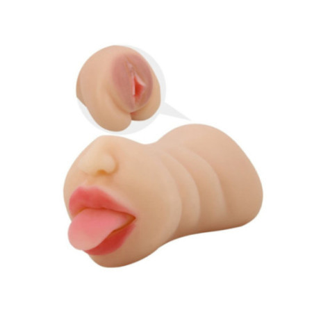 CRAZY BULL - MASTUBADOR A FORMA DI SARAH VAGINA DOPPIA ENTRATA