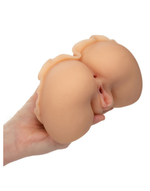 CALEXOTICS - THE PEEP SHOW GIRL DOPPIO MASTURBATORE REALISTICO FLESH