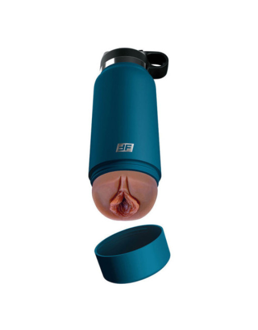 PDX PLUS - FUCK FLASK VAGINE DISCRET STROKER MODELLO MARRONE 1