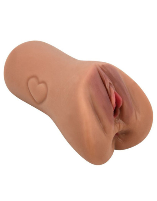 CRAZY BULL - VAGINA E ANO SCARLATTO DESIGN CON CUORE IN CARNE