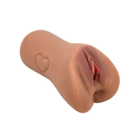 CRAZY BULL - VAGINA E ANO SCARLATTO DESIGN CON CUORE IN CARNE