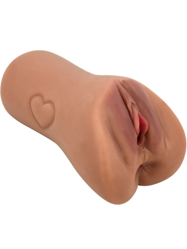 CRAZY BULL - VAGINA E ANO SCARLATTO DESIGN CON CUORE IN CARNE