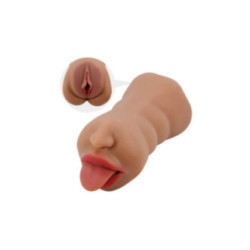 CRAZY BULL - SARAH DOPPIO MASTURBATORE BOCCA E VAGINA CARNE