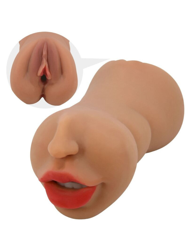 CRAZY BULL - ZOEY DOPPIO MASTURBATORE BOCCA E VAGINA CARNE