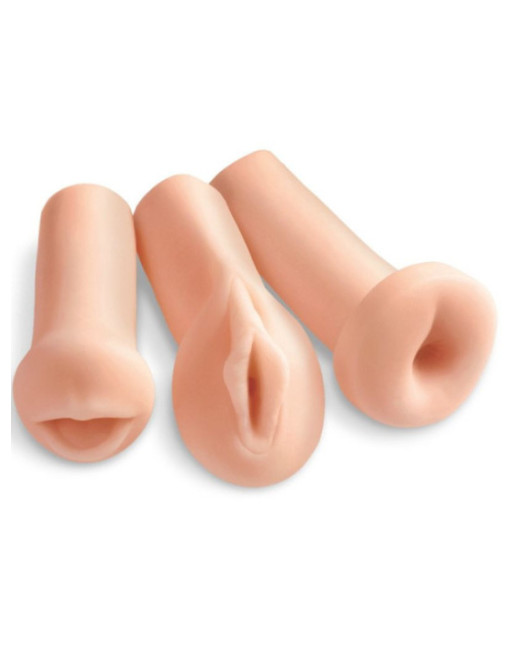 EXTREME TOYZ - KIT 3 MASTURBATORI ALL 3 FORI