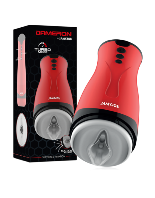 JAMYJOB - MASTURBATORE DAMERON CON ASPIRAZIONE E VIBRAZIONE