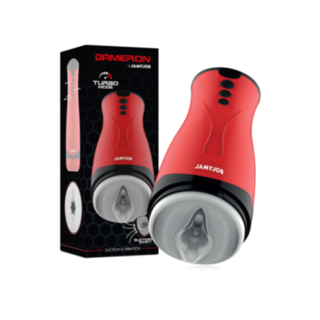 JAMYJOB - MASTURBATORE DAMERON CON ASPIRAZIONE E VIBRAZIONE