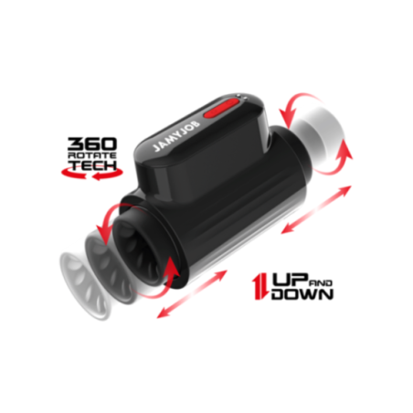 JAMYJOB - MASTURBATORE IN MODALIT TURBO CON SPINTA A VORTEX E ROTAZIONE A 360