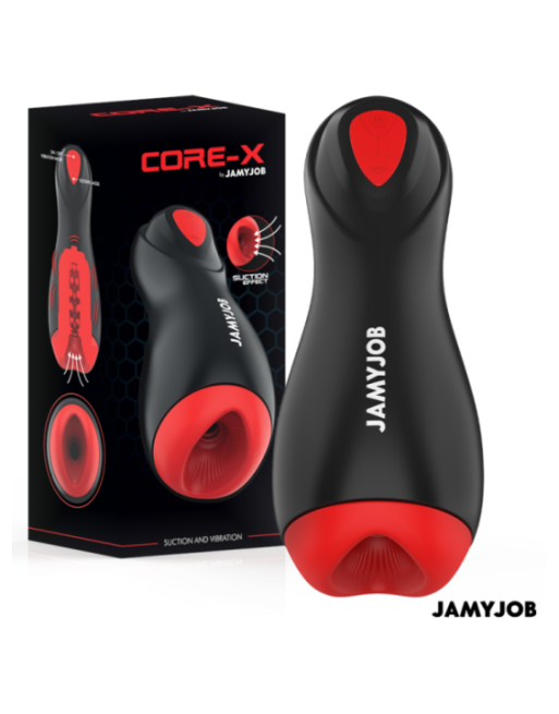 JAMYJOB - MASTURBATORE AUTOMATICO CORE-X 5 MODALITÀ DI ASPIRAZIONE E VIBRAZIONE