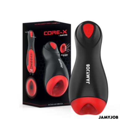 JAMYJOB - MASTURBATORE AUTOMATICO CORE-X 5 MODALITÀ DI ASPIRAZIONE E VIBRAZIONE