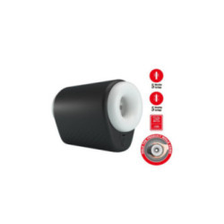 PRETTY LOVE - DJ GIRL MASTURBATORE MASCHILE CON VIBRAZIONE 5 IMPOSTAZIONI NEGRO