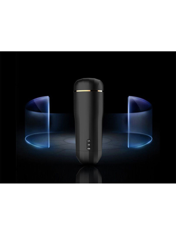 SHEQU - MASTURBATORE VAGINA NEVE CON VIBRAZIONE E ASPIRAZIONE