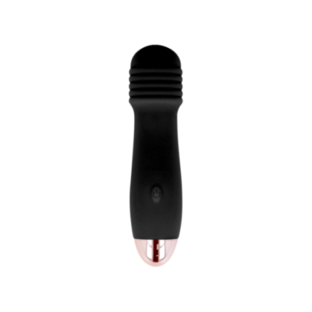 DOLCE VITA - VIBRATORE RICARICABILE TRE NERO A 7 VELOCITÀ