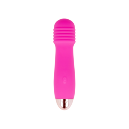 DOLCE VITA - VIBRATORE RICARICABILE TRE ROSA 7 VELOCITÀ