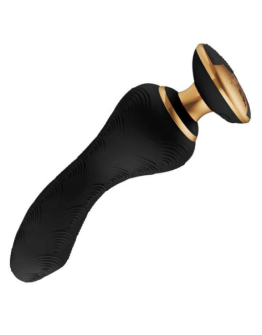 SHUNGA - MASSAGGIATORE INTIMO SANYA NERO