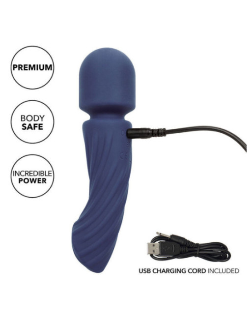 CALEXOTICS - CHARISMA ALLURE MASSAGGIATORE DOPPIO MOTORE 12 FUNZIONI 17,25 CM X 4,5 CM VIOLA