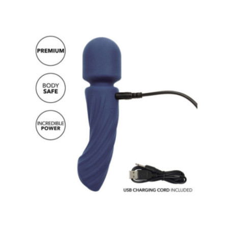 CALEXOTICS - CHARISMA ALLURE MASSAGGIATORE DOPPIO MOTORE 12 FUNZIONI 17,25 CM X 4,5 CM VIOLA