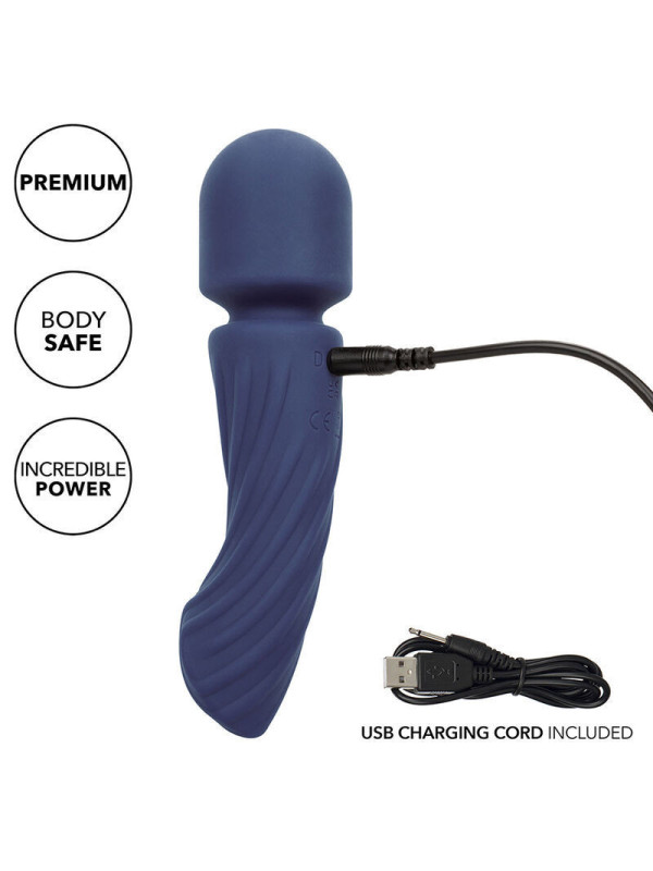 CALEXOTICS - CHARISMA ALLURE MASSAGGIATORE DOPPIO MOTORE 12 FUNZIONI 17,25 CM X 4,5 CM VIOLA