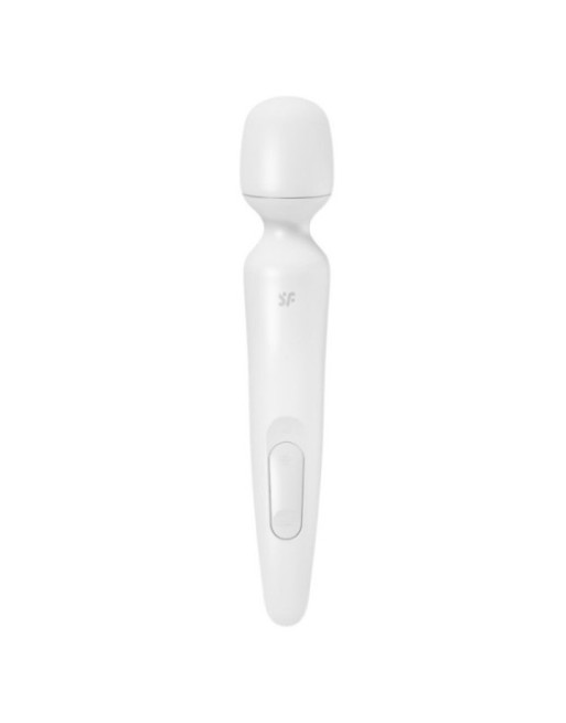SATISFYER - BACCHETTA ERLAND MASSAGGIATORE VIBRANTE BIANCO