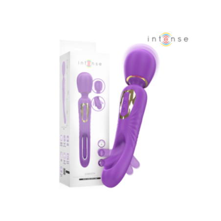 INTENSE - BACCHETTA VIBRANTE CHRISTY CON LINGUA MOBILE