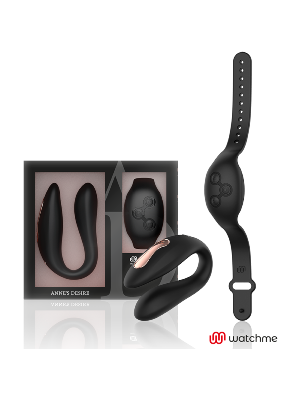 ANNE'S DESIRE - DUAL PLEASURE TECNOLOG A WATCHME NERO
