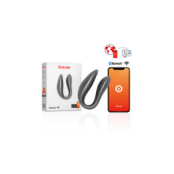 ONINDER - STIMOLATORE DEL PUNTO G E DEL CLITORALE LISBOA NERO - APP GRATUITA