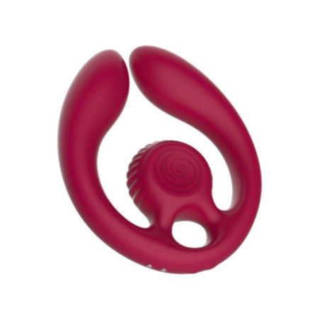 SNAIL VIBE - GIZI DUO STIMOLATORE DI COPPIA TELECOMANDO BORDEAUX