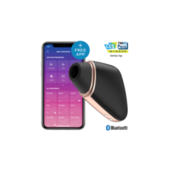 SATISFYER - STIMOLATORE E VIBRATORE TRIANGOLO LOVE NERO