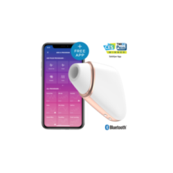 SATISFYER - STIMOLATORE E VIBRATORE TRIANGOLO LOVE BIANCO