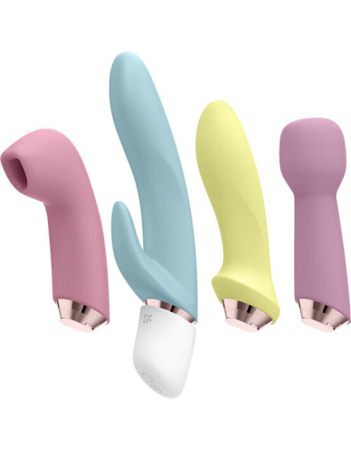 SATISFYER - MARVELOUS FOUR SET VIBRATORE E IMPULSO