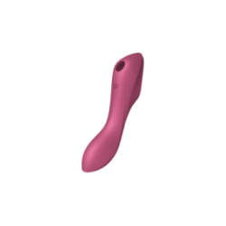 SATISFYER - VIBRATORE CURVY TRINITY 3 AIR PULSE ROSSO