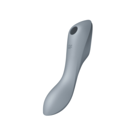 SATISFYER - VIBRATORE CURVY TRINITY 3 AIR PULSE GRIGIO