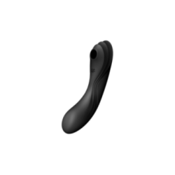 SATISFYER - VIBRATORE CURVY TRINITY 4 AIR PULSE NERO