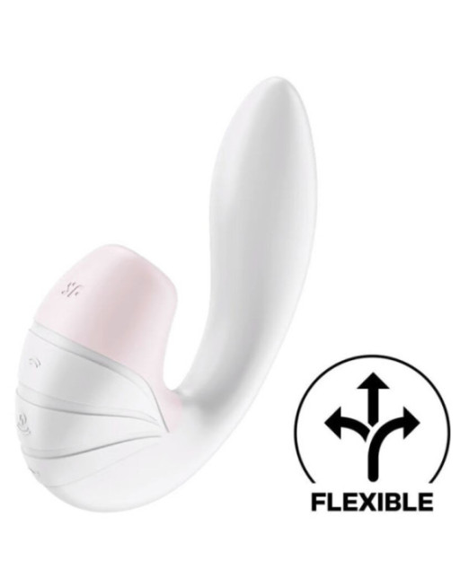 SATISFYER - STIMOLATOR E VIBRAZIONE SUPERNOVA BIANCO