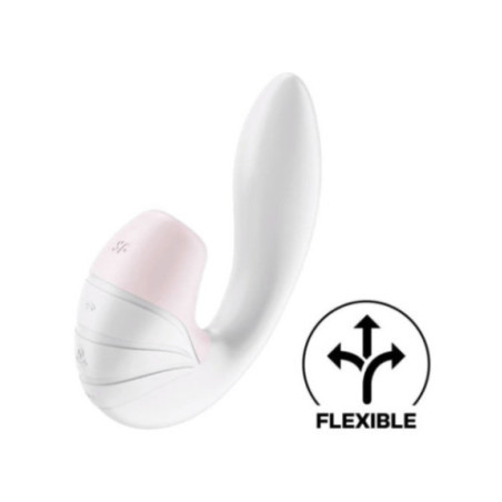 SATISFYER - STIMOLATOR E VIBRAZIONE SUPERNOVA BIANCO