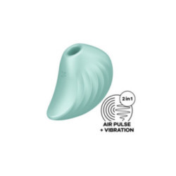 SATISFYER - PEARL DIVER STIMULATOR UND VIBRATOR GRÜN