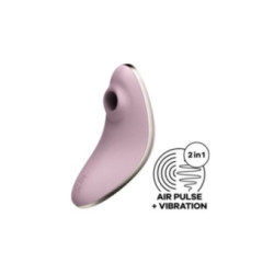 SATISFYER - VULVA LOVER 1 STIMOLATORE E VIBRATORE A IMPULSI D'ARIA VIOLA