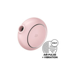 SATISFYER - STIMOLATORE E VIBRATORE A DOPPIO PRO TO GO 3 ROSA