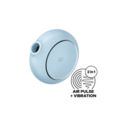 SATISFYER - STIMOLATORE E VIBRATORE A DOPPIO PRO TO GO 3 BLU