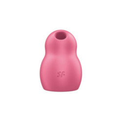 SATISFYER - PRO TO GO 1 DOPPIO STIMOLATORE E VIBRATORE ROSSO