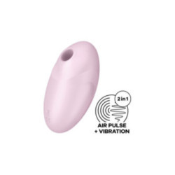 SATISFYER - STIMOLATORE E VIBRATORE VULVA LOVER 3 ROSA
