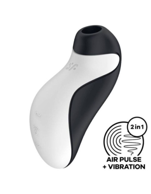 SATISFYER - STIMOLATORE ORCA AIR PULSE + VIBRAZIONE