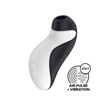 SATISFYER - STIMOLATORE ORCA AIR PULSE + VIBRAZIONE